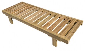  Ξαπλώστρα Ξύλινη Εμποτισμένη