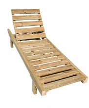  Ξαπλώστρα Ξύλινη Εμποτισμένη