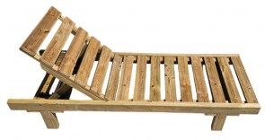  Ξαπλώστρα Ξύλινη Εμποτισμένη