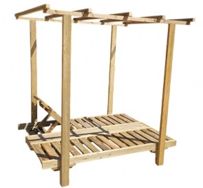 Gazebo Ξύλινο Εμποτισμένο με πάσο