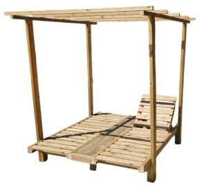 Gazebo Ξύλινο Εμποτισμένο με πάσο