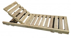  Ξαπλώστρα Ξύλινη Εμποτισμένη