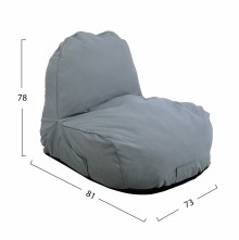 54309 ΠΟΥΦ CLOUD ΑΔΙΑΒΡΟΧΗ ΠΟΛΥΘΡΟΝΑ HM5112.10 ΓΚΡΙ 6188 81x78x73 εκ.
