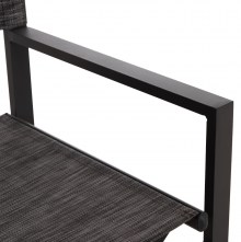 54821 ΠΟΛΥΘΡΟΝΑ ΣΚΗΝΟΘΕΤΗ ΑΛΟΥΜΙΝΙΟΥ DUPRE HM5094.01 ΓΚΡΙ 57x48,5x85.5Yεκ