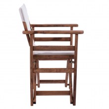 60269 ΚΑΡΕΚΛΑ ΣΚΗΝΟΘΕΤΗ ΛΗΜΝΟΣ ΚΑΡΥΔΙ ΠΑΝΙ ΕΚΡΟΥ TEXTILENE HM10368.60 57X54X88,5 εκ.