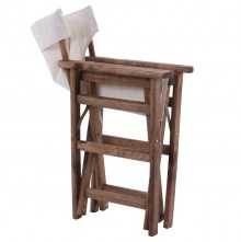 60269 ΚΑΡΕΚΛΑ ΣΚΗΝΟΘΕΤΗ ΛΗΜΝΟΣ ΚΑΡΥΔΙ ΠΑΝΙ ΕΚΡΟΥ TEXTILENE HM10368.60 57X54X88,5 εκ.