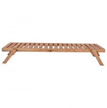 66339 ΞΑΠΛΩΣΤΡΑ ΕΠΑΓΓΕΛΜΑΤΙΚΗ JULES HM11431.03 ΦΥΣΙΚΗ ΑΠΟ ΞΥΛΟ ΕΛΑΤΗΣ 73x194x84,5Υ εκ.