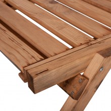 66339 ΞΑΠΛΩΣΤΡΑ ΕΠΑΓΓΕΛΜΑΤΙΚΗ JULES HM11431.03 ΦΥΣΙΚΗ ΑΠΟ ΞΥΛΟ ΕΛΑΤΗΣ 73x194x84,5Υ εκ.