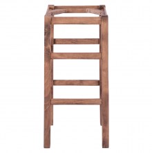 66817 ΣΚΑΜΠΟ ΞΥΛΙΝΟ Χ.ΠΛΑΤΗ ΣΚΕΛΕΤΟΣ ΚΑΡΥΔΙ ΕΜΠΟΤΙΣΜΟΣ HM5583.01 35x35x75 εκ.