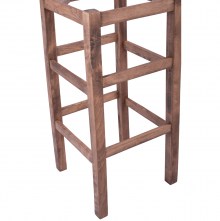 66817 ΣΚΑΜΠΟ ΞΥΛΙΝΟ Χ.ΠΛΑΤΗ ΣΚΕΛΕΤΟΣ ΚΑΡΥΔΙ ΕΜΠΟΤΙΣΜΟΣ HM5583.01 35x35x75 εκ.