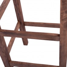 66817 ΣΚΑΜΠΟ ΞΥΛΙΝΟ Χ.ΠΛΑΤΗ ΣΚΕΛΕΤΟΣ ΚΑΡΥΔΙ ΕΜΠΟΤΙΣΜΟΣ HM5583.01 35x35x75 εκ.