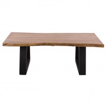 67302 ΤΡΑΠΕΖΙ ΣΑΛΟΝΙΟΥ MONTANA 4εκ. ΠΑΧΟΣ ΜΑΣΙΦ ΞΥΛΟ ΑΚΑΚΙΑΣ ΦΥΣΙΚΟ HM8166.11 115x63x40Υ εκ.