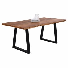 67308 ΤΡΑΠΕΖΙ ΤΡΑΠΕΖΑΡΙΑΣ MONTANA 4εκ.ΠΑΧΟΣ ΜΑΣΙΦ ΞΥΛΟ ΑΚΑΚΙΑΣ HM8337.11 200x93x74Υ εκ.