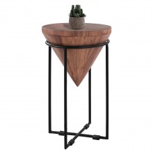 67458 ΤΡΑΠΕΖΙ ΒΟΗΘΗΤΙΚΟ ZELIE HM8217.11 ΑΠΟ ΜΑΣΙΦ ΚΟΡΜΟ ΑΚΑΚΙΑΣ Φ31X53Υ εκ.