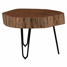 67584 ΤΡΑΠΕΖΙ ΣΑΛΟΝΙΟΥ ΑΠΟ ΜΑΣΙΦ ΚΟΡΜΟ ΑΚΑΚΙΑΣ ΠΑΧΟΥΣ 10εκ. HM8779.11 60x60x40Υεκ.