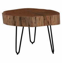 67584 ΤΡΑΠΕΖΙ ΣΑΛΟΝΙΟΥ ΑΠΟ ΜΑΣΙΦ ΚΟΡΜΟ ΑΚΑΚΙΑΣ ΠΑΧΟΥΣ 10εκ. HM8779.11 60x60x40Υεκ.