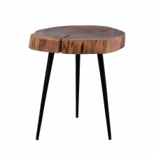 67841 ΤΡΑΠΕΖΙ ΣΑΛΟΝΙΟΥ ΒΟΗΘΗΤΙΚΟ ΑΠΟ ΜΑΣΙΦ ΞΥΛΟ ΑΚΑΚΙΑΣ Φ29-33x47Υεκ. HM8369.11