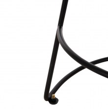 67876 ΣΚΑΜΠΟ BAR ELEANOR HM8363.11 ΜΑΣΙΦ ΞΥΛΟ ΑΚΑΚΙΑΣ-ΜΕΤΑΛΛΟ 50x43x78Υεκ.