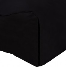 68490 ΠΟΥΦ TANEA HM5807.04 ΜΑΥΡΟ ΜΕ UV PROTECTION 190x80x60Υ εκ.