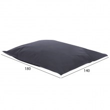 68491 ΠΟΥΦ/ΜΑΞΙΛΑΡΑ ΘΑΛΑΣΣΗΣ ANSHU HM5808.02 ΓΚΡΙ ΜΕ UV PROTECTION 140x180 εκ.