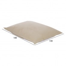 68492 ΠΟΥΦ/ΜΑΞΙΛΑΡΑ ΘΑΛΑΣΣΗΣ ANSHU HM5808.01 ΜΠΕΖ ΜΕ UV PROTECTION 140x180 εκ.