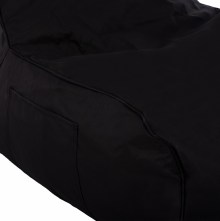 68494 ΠΟΥΦ CLOUD ΑΔΙΑΒΡΟΧΗ ΠΟΛΥΘΡΟΝΑ HM5112.04 ΜΑΥΡΗ ΜΕ UV PROTECTION 81x78x73 εκ.