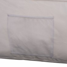 68620 ΠΟΥΦ YAMIN 2ΑΤΟΜΩΝ ΜΕ TEXTILENE 600gr/m2 2X1 ΛΕΥΚΟ HM5773.11 140x140x40-60Υεκ.