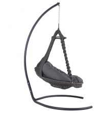 70476 ΚΡΕΜΑΣΤΗ ΦΩΛΙΑ AUGUST ΜΑΚΡΑΜΕ-ΜΕΤΑΛΛΟ ΑΝΘΡΑΚΙ HM5922.10 123x113x145Υεκ.