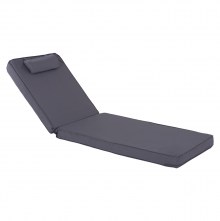71222 ΜΑΞΙΛΑΡΙ ΞΑΠΛΩΣΤΡΑΣ TEXTILENE 600gr SIFNOS ΓΚΡΙ HM11236.30T 196(117+1+78)x58x9εκ.