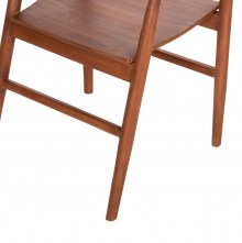 71401 ΠΟΛΥΘΡΟΝΑ ΤΡΑΠΕΖΑΡΙΑΣ NIONI HM9476.01 ΞΥΛΟ ΤΕΑΚ-ΚΑΡΥΔΙ ΧΡΩΜΑ 57x53x77Yεκ.