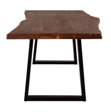 71434 ΤΡΑΠΕΖΙ ΤΡΑΠΕΖΑΡΙΑΣ MONTANA HM9620.11 ΜΑΣΙΦ ΞΥΛΟ ΑΚΑΚΙΑΣ 240x100x77Υεκ. 5,5εκ ΠΑΧΟΣ ΕΠΙΦΑΝΕΙΑΣ