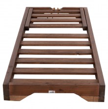 72652 ΞΑΠΛΩΣΤΡΑ IKARIA ΜΕ ΠΟΔΙ HM6107.01 ΠΕΥΚΟ ΣΕ ΚΑΡΥΔΙ-ΜΟΝΟ ΣΚΕΛΕΤΟΣ 80x208x100Yεκ.