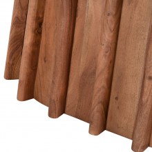 73271 ΤΡΑΠΕΖΙ ΣΑΛΟΝΙΟΥ ΟΒΑΛ DRAXX HM9934 ΜΑΣΙΦ ΑΚΑΚΙΑ-ΜΑΥΡΟ ΜΑΡΜΑΡΟ 120x70x38Υεκ.