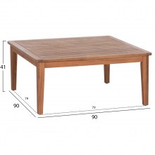 74352 ΣΕΤ ΣΑΛΟΝΙ ΓΩΝΙΑ ΕΞ. ΧΩΡΟΥ 3ΤΜΧ SANJI HM6223 ΞΥΛΟ ΑΚΑΚΙΑΣ-ΑΛΟΥΜΙΝΙΟ-ΣΧΟΙΝΙ