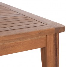 74352 ΣΕΤ ΣΑΛΟΝΙ ΓΩΝΙΑ ΕΞ. ΧΩΡΟΥ 3ΤΜΧ SANJI HM6223 ΞΥΛΟ ΑΚΑΚΙΑΣ-ΑΛΟΥΜΙΝΙΟ-ΣΧΟΙΝΙ