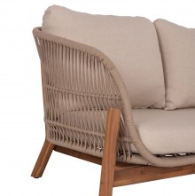 74352 ΣΕΤ ΣΑΛΟΝΙ ΓΩΝΙΑ ΕΞ. ΧΩΡΟΥ 3ΤΜΧ SANJI HM6223 ΞΥΛΟ ΑΚΑΚΙΑΣ-ΑΛΟΥΜΙΝΙΟ-ΣΧΟΙΝΙ