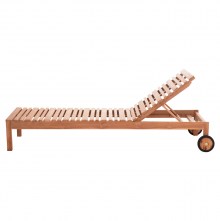 74574 ΞΑΠΛΩΣΤΡΑ ΜΕ ΡΟΔΕΣ STELLANO HM6159 ΞΥΛΟ ΤΕΑΚ ΣΕ ΦΥΣΙΚΟ ΧΡΩΜΑ 200x65x31Υεκ.