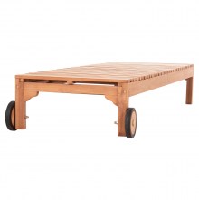 74574 ΞΑΠΛΩΣΤΡΑ ΜΕ ΡΟΔΕΣ STELLANO HM6159 ΞΥΛΟ ΤΕΑΚ ΣΕ ΦΥΣΙΚΟ ΧΡΩΜΑ 200x65x31Υεκ.