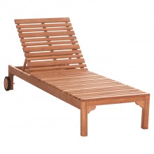 74574 ΞΑΠΛΩΣΤΡΑ ΜΕ ΡΟΔΕΣ STELLANO HM6159 ΞΥΛΟ ΤΕΑΚ ΣΕ ΦΥΣΙΚΟ ΧΡΩΜΑ 200x65x31Υεκ.