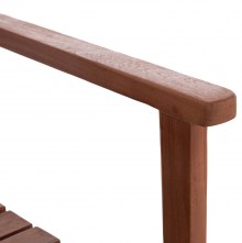 74852 ΠΟΛΥΘΡΟΝΑ KEMPO HM6358 ΞΥΛΟ TEAK ΣΕ ΦΥΣΙΚΟ--58x58,5x88Υεκ.