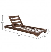 76435 ΞΑΠΛΩΣΤΡΑ IKARIA HM10622.05 ΠΕΥΚΟ ΣΕ ΚΑΡΥΔΙ-ΓΚΡΙ TEXTILEΝΕ-ΜΑΞΙΛΑΡΙ 20εκ.