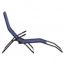 76802 ΞΑΠΛΩΣΤΡΑ ΚΟΥΝΙΣΤΗ SWINGSAND HM6553.05 ΜΠΛΕ TEXTILENE--ΜΑΥΡΟ ΜΕΤΑΛΛΟ 143x60x94Υεκ
