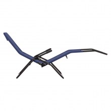 76802 ΞΑΠΛΩΣΤΡΑ ΚΟΥΝΙΣΤΗ SWINGSAND HM6553.05 ΜΠΛΕ TEXTILENE--ΜΑΥΡΟ ΜΕΤΑΛΛΟ 143x60x94Υεκ