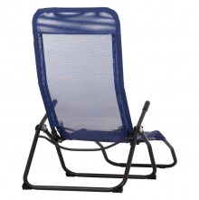 76802 ΞΑΠΛΩΣΤΡΑ ΚΟΥΝΙΣΤΗ SWINGSAND HM6553.05 ΜΠΛΕ TEXTILENE--ΜΑΥΡΟ ΜΕΤΑΛΛΟ 143x60x94Υεκ