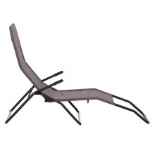 76820 ΞΑΠΛΩΣΤΡΑ ΚΟΥΝΙΣΤΗ SWINGSAND HM6553.01 ΓΚΡΙ TEXTILENE--ΜΑΥΡΟ ΜΕΤΑΛΛΟ 143x60x94Υεκ