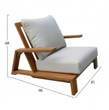 77022 ΣΕΤ ΣΑΛΟΝΙ LOUNGE 4ΤΜΧ MIREX HM6521 ΞΥΛΟ ΑΚΑΚΙΑΣ--ΠΟΛΥΕΣΤΕΡΙΚΑ ΜΑΞΙΛΑΡΙΑ ΕΚΡΟΥ
