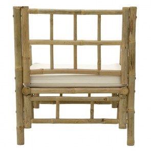 ΠΟΛΥΘΡΟΝΑ ME ΜΑΞΙΛΑΡΙ ΜΠΑΜΠΟΥ NATURAL/ΛΕΥΚΗ 70Χ70Χ80/42