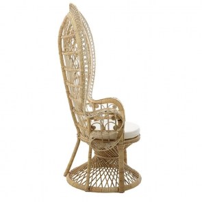 ΚΑΡΕΚΛΑ PEACOCK ΡΑΤΤΑΝ NATURAL 115X72X149