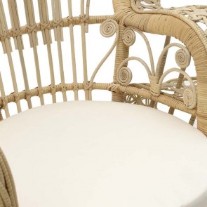 ΚΑΡΕΚΛΑ PEACOCK ΡΑΤΤΑΝ NATURAL 115X72X149