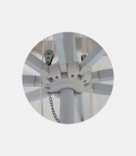 Πάνινη ομπρέλα 2Χ2m βαρέως τύπου